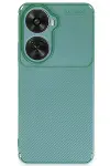 Huawei Nova 12 SE Kılıf Auto Focus Karbon Kapak - Koyu Yeşil-1