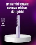Kablosuz USB Şarjlı Saç Düzleştirici Tarak – Seyahat Boy-1