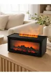 Alev Efektli Hava Nemlendirici Aromaterapi Difüzörü Uzaktan Kumandalı 250 ML-2