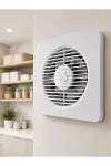 Dekoratif Banyo ve Mutfak Aspiratörü 150 mm 20,8 x 20,8 cm 20 W Havalandırma Fanı-2