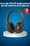 Kulak Üstü Kablosuz Bluetooth Kulaklık Yüksek Ses Kaliteli ANC Özelliği-2
