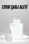 Type C Yüksek Hızlı Şarj Aleti Beyaz 120W Ultra Uzun Ömürlü-2