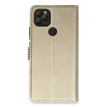 General Mobile Gm 22 Kılıf Trend S Plus Kapaklı Kılıf - Gold-1