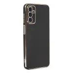 Samsung Galaxy A04S Kılıf Volet Silikon - Siyah-2