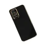 Xiaomi Redmi 10 2022 Kılıf Volet Silikon - Siyah-2
