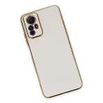 Xiaomi Redmi Note 12S Kılıf Volet Silikon - Beyaz-4