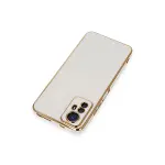 Xiaomi Redmi Note 12S Kılıf Volet Silikon - Beyaz-5