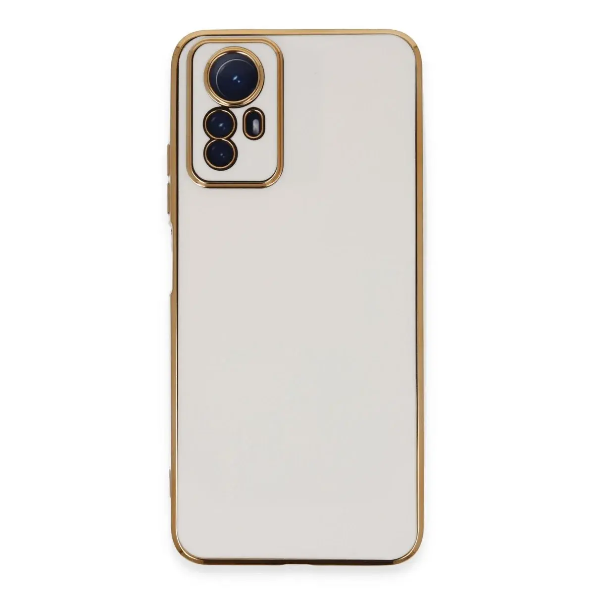 Xiaomi Redmi Note 12S Kılıf Volet Silikon - Beyaz