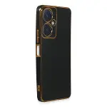 Vivo Y27 Kılıf Volet Silikon - Siyah-2