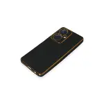 Vivo Y27 Kılıf Volet Silikon - Siyah-4