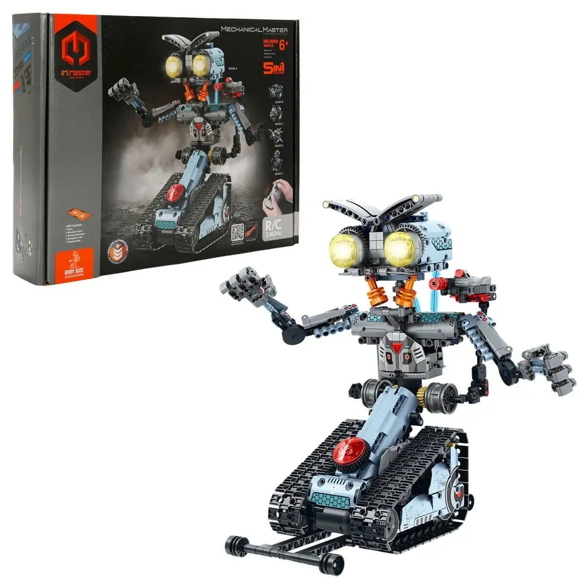 1004467 SUN-IMM-RC ROBOT AKILLI PROGRAMLAMA 5IN1 2 4GHZ.803PRÇ IŞIKLI