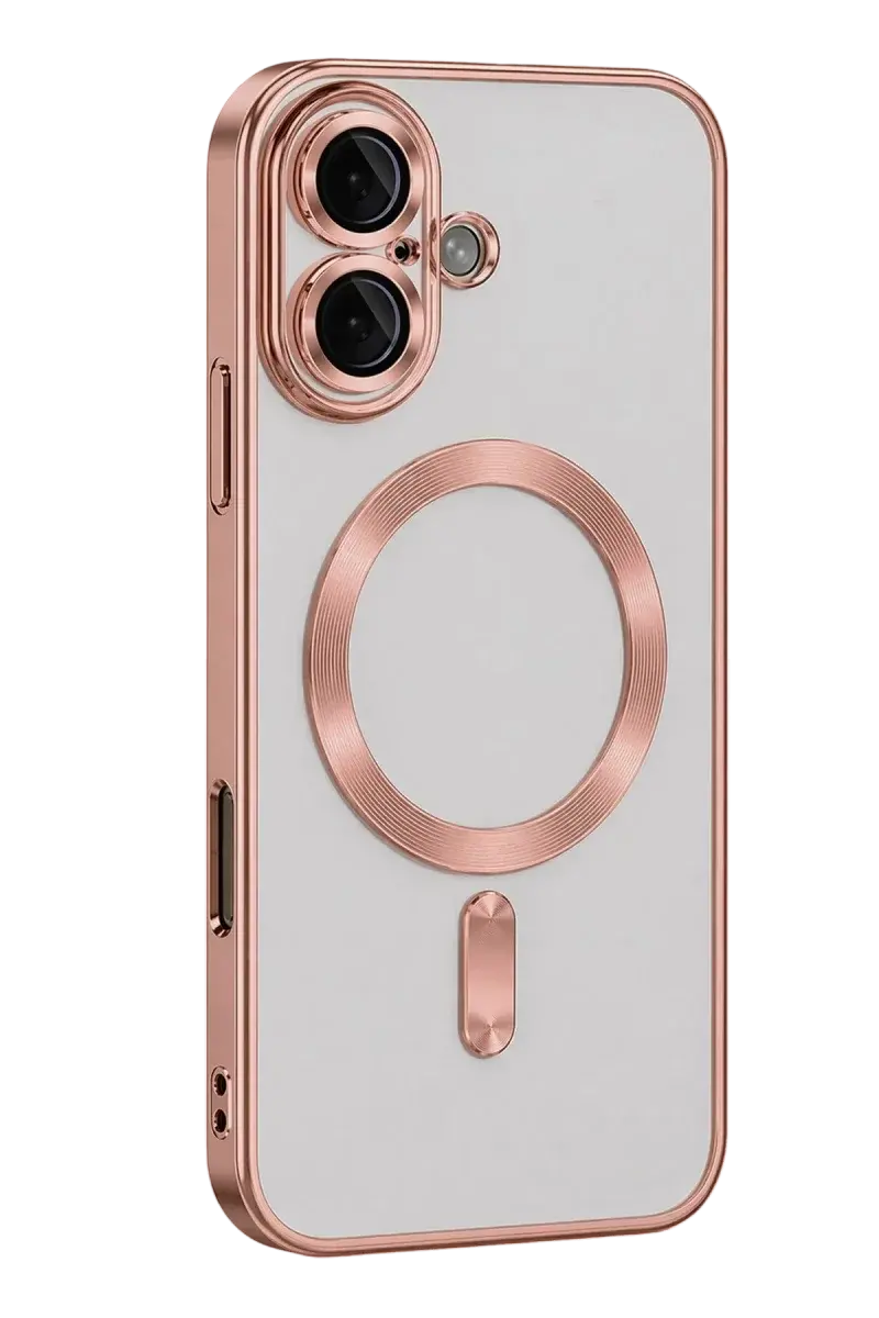 Apple iPhone 16 Kılıf Kross Magneticsafe Kapak - Rose