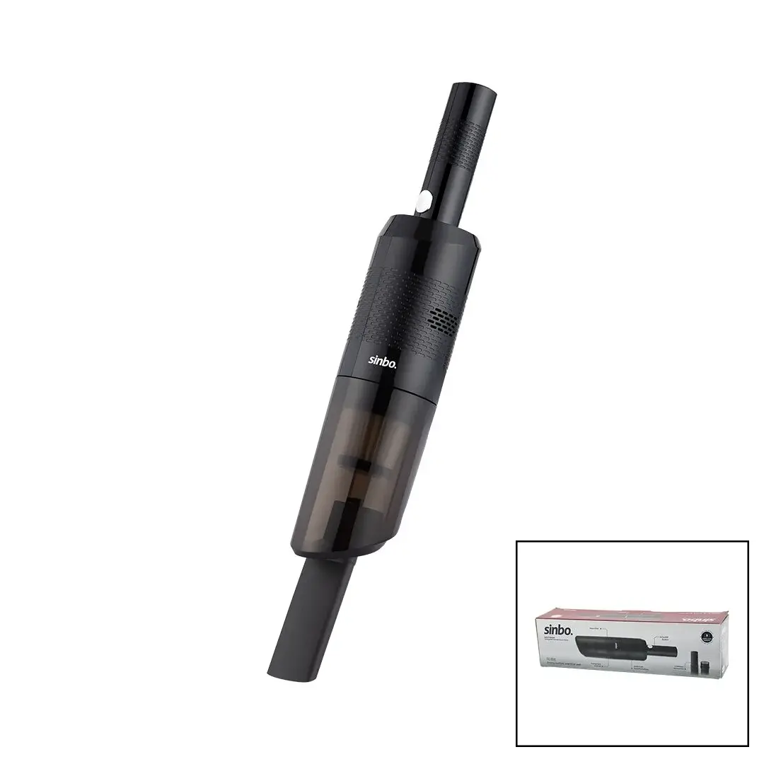 SİNBO SVC-8630 OTO-ARAÇ EL TİPİ SÜPÜRGE ÇAKMAKLIK ŞARJLI MİNİ - TAŞINABİLİR HEPA FİLTRE - 2 BAŞLIK -