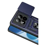 Xiao Red Note 15 Pro 5g Pars Lens Yüzüklü Silikon - Lacivert-2