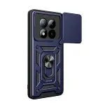 Xiao Red Note 15 Pro 5g Pars Lens Yüzüklü Silikon - Lacivert-3
