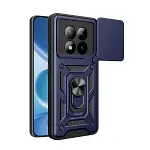 Xiao Red Note 15 Pro 5g Pars Lens Yüzüklü Silikon - Lacivert-1