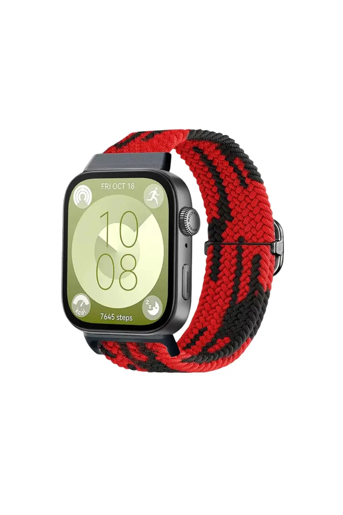 Huawei Fit 4 Kordon (saat Değildir) - Kırmızı-siyah