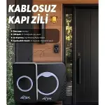 Kablosuz Su Geçirmez Kapı Zili-3