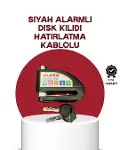 Güvenlik Sensörlü Alarmlı Disk Kilidi Motosiklet ve Bisiklet İçin-1