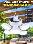 Solar Enerjili Katlanabilir Led Kamp ve Bahçe Lambası-1
