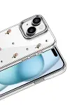 Apple iPhone 14 Fiyonk Desenli Kapak - Desen 6-2