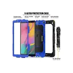 Samsung Galaxy T290 Tab A 8 Kılıf Pars Tablet Kapak - Mavi-4