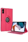 Xiao Red Pad SE 4G Kılıf 360 Tablet Deri Kılıf - Pembe-1