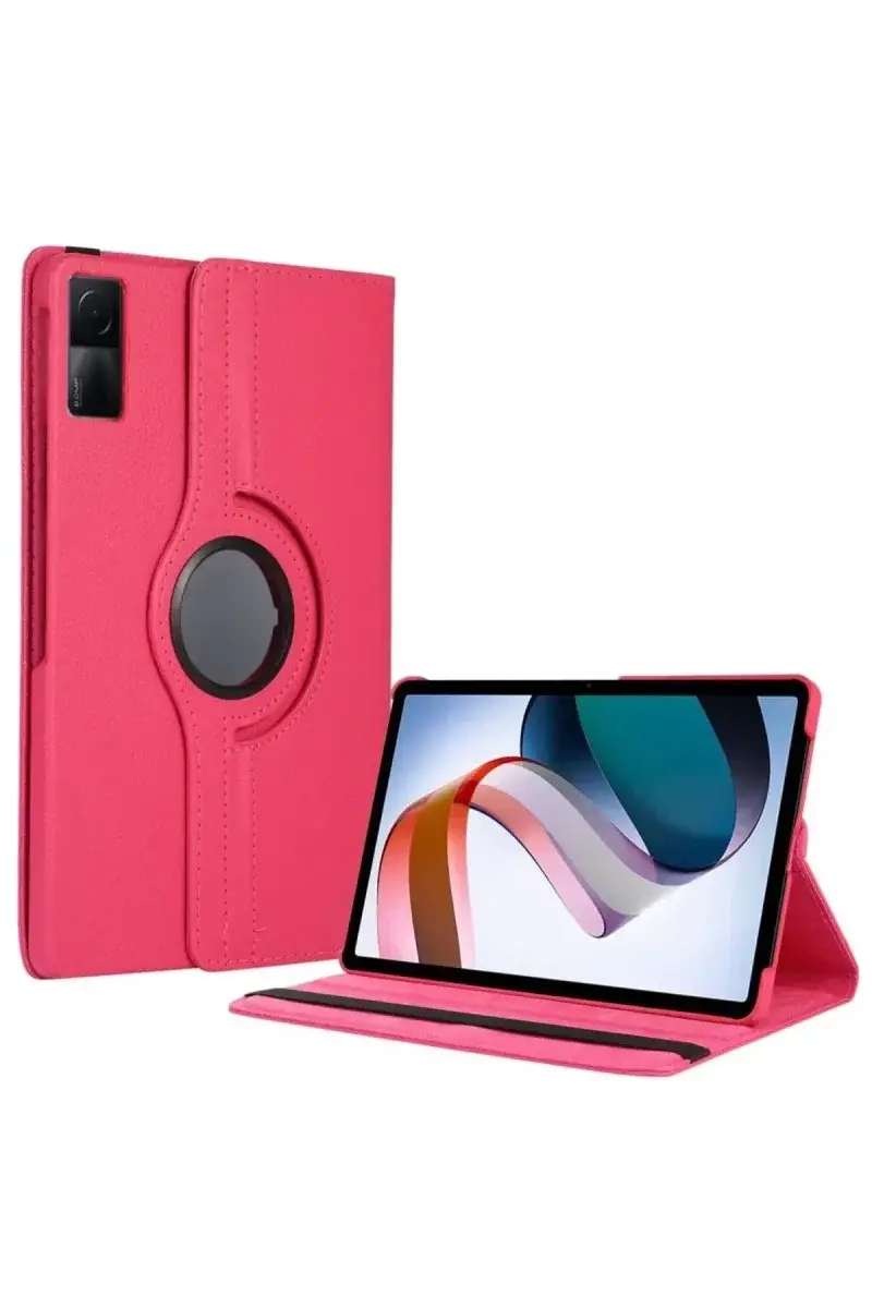 Xiao Red Pad SE 4G Kılıf 360 Tablet Deri Kılıf - Pembe