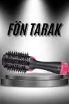 Saç Şekillendirici Ve Saç Düzleştirici Fön Tarağı Tarak Fırça 1200w Saç Kurutma-2