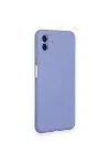 Samsung Galaxy A04 Kılıf Nano içi Kadife Silikon - Lila-2