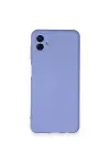 Samsung Galaxy A04 Kılıf Nano içi Kadife Silikon - Lila-1