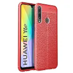 Huawei Y6p Kılıf Auto Focus Kapak - Kırmızı-1