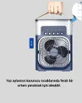 Turbo Fan Teknolojili Sessiz ve Güçlü Soğutma Masası Vantilatör-3