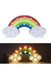 Led Işıklı Gökkuşağı Gece Lambası-1