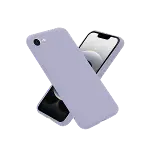Apple iPhone 16E Kılıf Nano içi Kadife Silikon - Lila-2