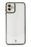 Samsung Galaxy A04 Kılıf Liva Lens Silikon - Yeşil-2