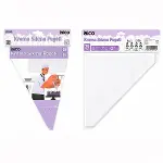 Naylon 25CM 50PCS Krema Sıkma Poşeti Torbası-3