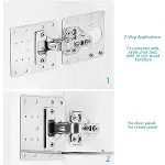 Paslanmaz Çelik Menteşe Onarım Plakası-2