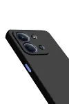 Xiao Red 15C 4G Nano içi Kadife Silikon - Siyah-2
