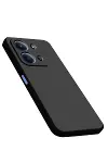 Xiao Red 15C 4G Nano içi Kadife Silikon - Siyah-3