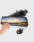 10 İnç Tam Dokunmatik Dikiz Aynası Kamera Ön Arka Full HD-2