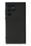 Samsung Galaxy S23 Ultra Kılıf Nano içi Kadife Silikon - Siyah-1