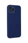 Apple iPhone 12 Pro Kılıf Lansman Glass Kapak - Sky Blue-3