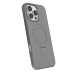 Apple İphone 16 Pro Max Regal Magsafe Standlı Kapak - Titan Gri-2