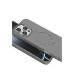 Apple İphone 16 Pro Max Regal Magsafe Standlı Kapak - Titan Gri-4
