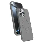 Apple İphone 16 Pro Max Regal Magsafe Standlı Kapak - Titan Gri-1