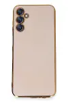 Samsung Galaxy M14 5G Kılıf Volet Silikon - Pembe-1