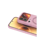 Xiao 17 Pro Regal Magsafe Standlı Kapak - Açık Pembe-2
