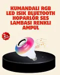 Bluetooth Bağlantılı RGB LED Ampul – Şık ve Fonksiyonel-1