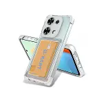 Xiao Red Note 13 Pro 4G Kılıf Kart Şeffaf Silikon - Şeffaf-3